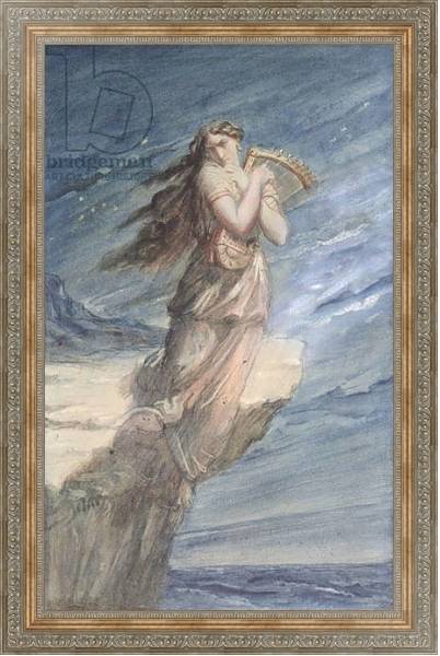 Постер The Death of Sappho с типом исполнения На холсте в раме в багетной раме 484.M48.310