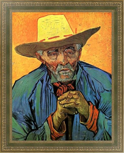 Постер Портрет Пасьянс Эскалиер с типом исполнения На холсте в раме в багетной раме 484.M48.640