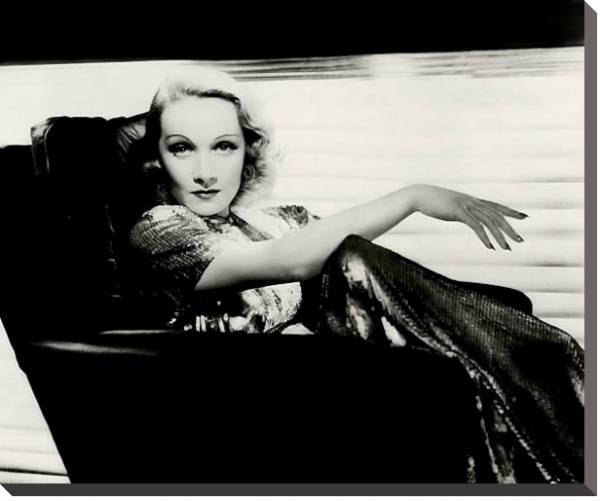 Постер Dietrich, Marlene 22 с типом исполнения На холсте без рамы