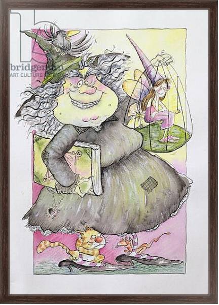 Постер Wicked Witch, 1998 с типом исполнения На холсте в раме в багетной раме 221-02