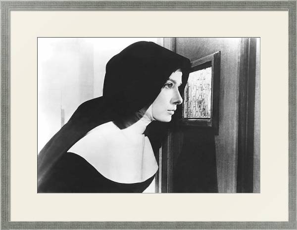 Постер Хепберн Одри 354 с типом исполнения Под стеклом в багетной раме 1727.2510