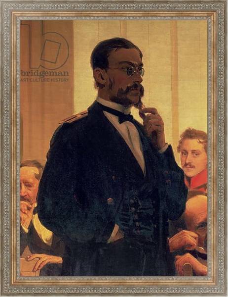 Постер Nikolai Andreyevich Rimsky-Korsakov, from Slavonic Composers, 1890s с типом исполнения На холсте в раме в багетной раме 484.M48.310