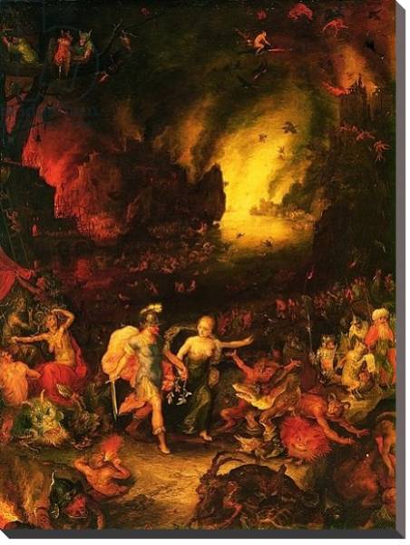Постер Aeneas in Hades с типом исполнения На холсте без рамы