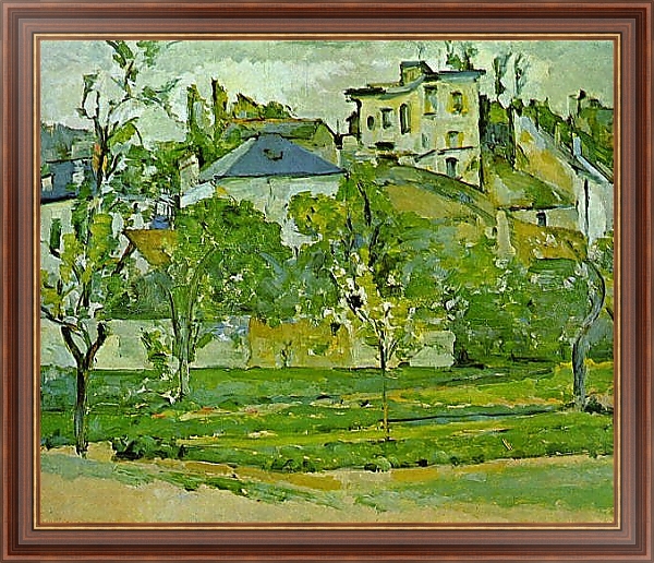 Постер Фруктовый сад в Понтуазе с типом исполнения На холсте в раме в багетной раме 35-M719P-83