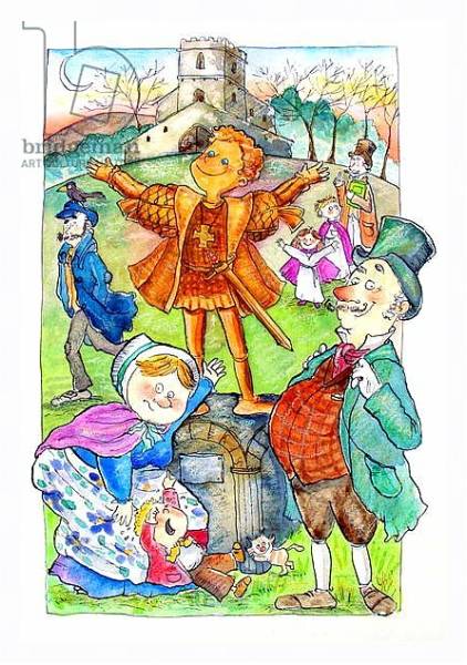 Постер The Happy Prince с типом исполнения На холсте в раме в багетной раме 221-03