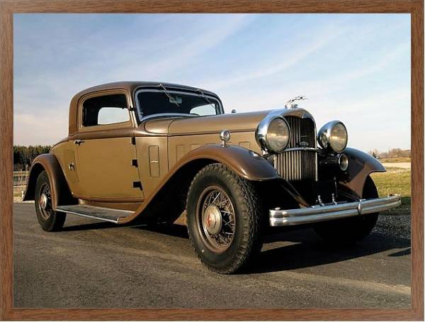 Постер Lincoln KA V8 Coupe '1932 с типом исполнения На холсте в раме в багетной раме 1727.4310