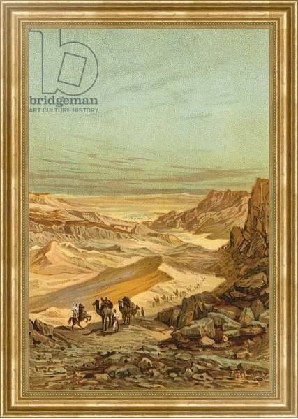 Постер Land of the Semites с типом исполнения На холсте в раме в багетной раме NA033.1.051