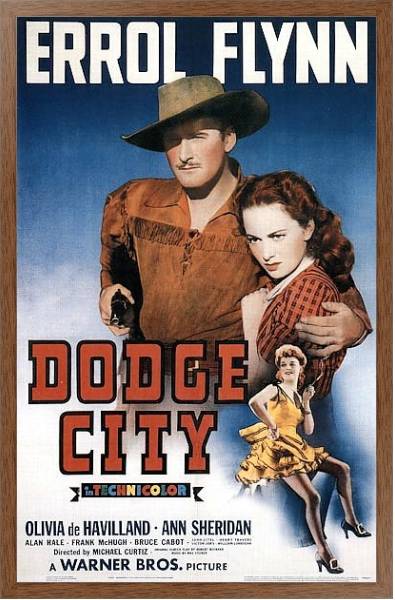 Постер Poster - Dodge City с типом исполнения На холсте в раме в багетной раме 1727.4310