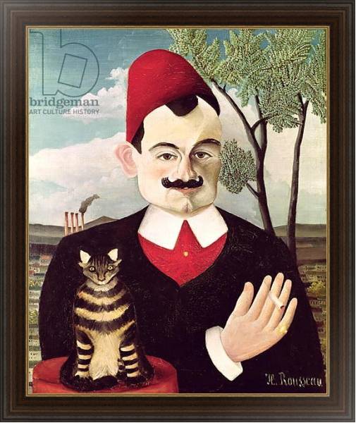 Постер Portrait of Pierre Loti c.1891 с типом исполнения На холсте в раме в багетной раме 1.023.151