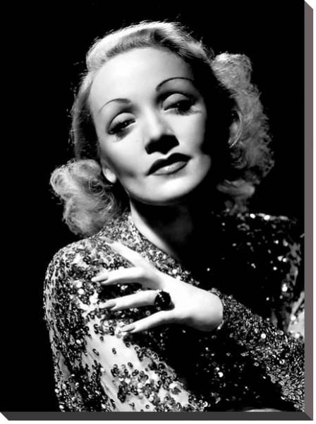 Постер Dietrich, Marlene 14 с типом исполнения На холсте без рамы