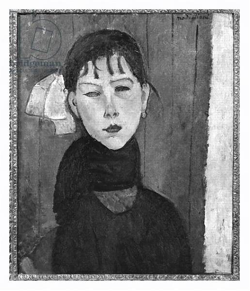 Постер Marie, young woman of the people с типом исполнения На холсте в раме в багетной раме 221-03