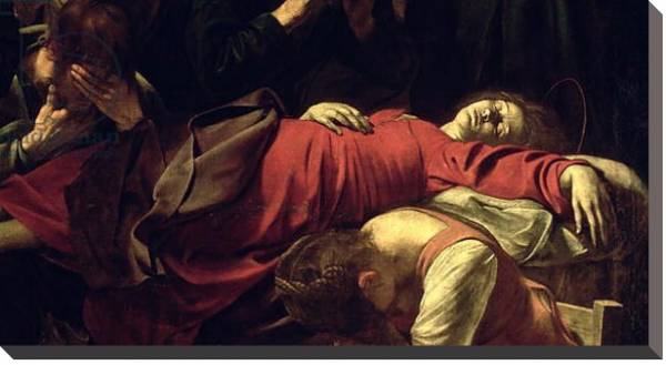 Постер The Death of the Virgin, 1605-06 2 с типом исполнения На холсте без рамы