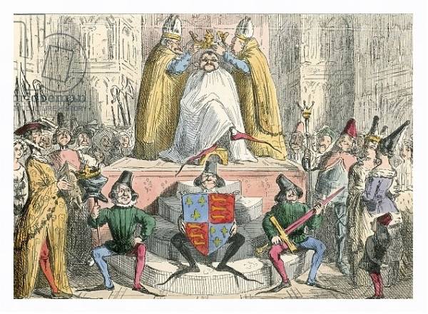 Постер Coronation of Henry the Fourth с типом исполнения На холсте в раме в багетной раме 221-03