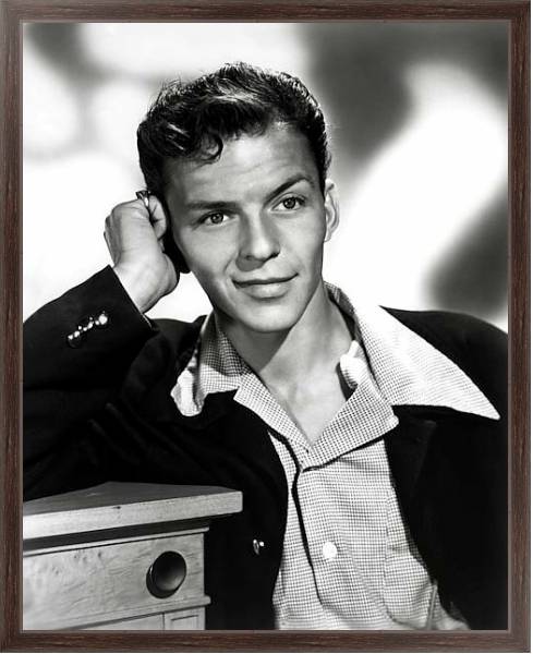 Постер Sinatra, Frank 3 с типом исполнения На холсте в раме в багетной раме 221-02