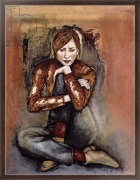 Постер In Her World, 2005 с типом исполнения На холсте в раме в багетной раме 221-02