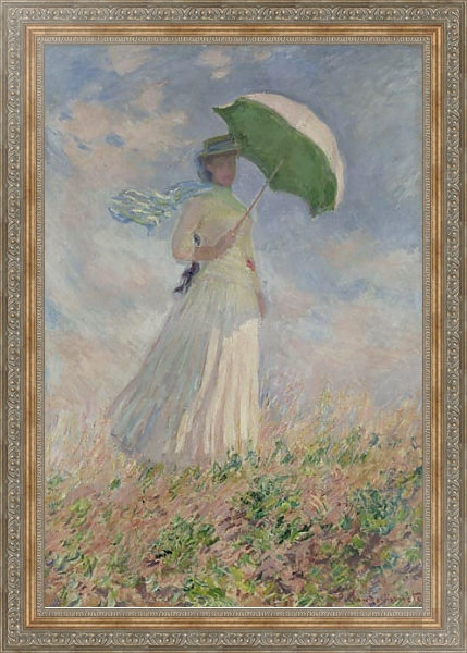 Постер Этюд на природе 2 с типом исполнения На холсте в раме в багетной раме 484.M48.310