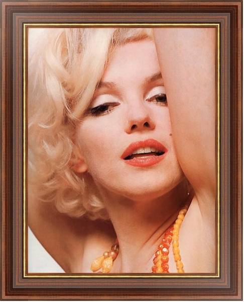 Постер Monroe, Marilyn 47 с типом исполнения На холсте в раме в багетной раме 35-M719P-83