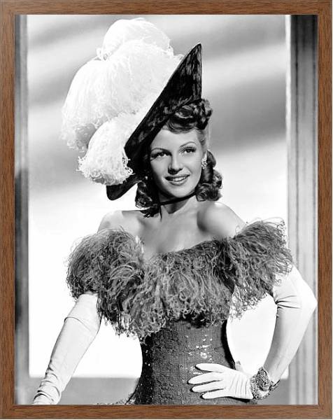 Постер Hayworth, Rita (Tonight And Every Night) с типом исполнения На холсте в раме в багетной раме 1727.4310
