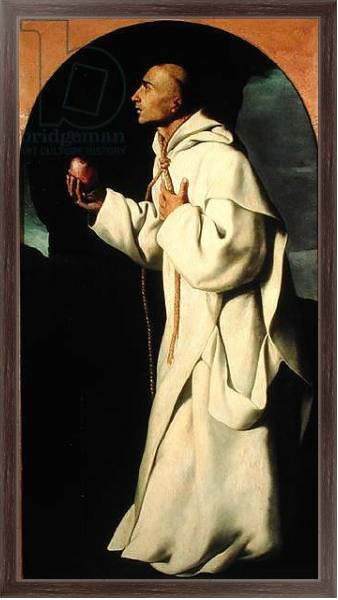 Постер Portrait of the devout John Houghton с типом исполнения На холсте в раме в багетной раме 221-02