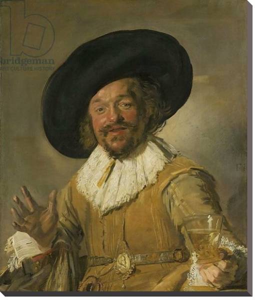Постер The Merry Drinker, 1628-30 с типом исполнения На холсте без рамы