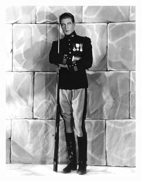 Постер Cooper, Gary (Beau Sabreur) с типом исполнения На холсте в раме в багетной раме 221-03