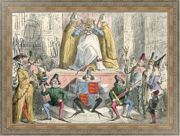 Постер Coronation of Henry the Fourth с типом исполнения На холсте в раме в багетной раме 484.M48.310