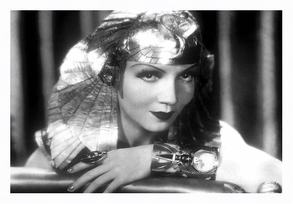 Постер Colbert, Claudette (Cleopatra) 4 с типом исполнения На холсте в раме в багетной раме 221-03