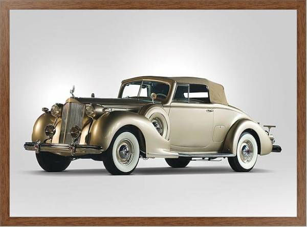 Постер Packard Twelve Coupe Roadster '1938 с типом исполнения На холсте в раме в багетной раме 1727.4310