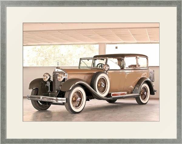 Постер Mercedes-Benz 630K by Castagna '1929 с типом исполнения Под стеклом в багетной раме 1727.2510