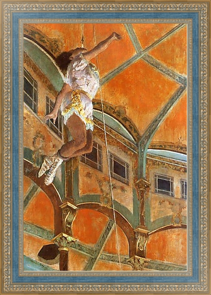 Постер Ла Ла в цирке Фернадо с типом исполнения На холсте в раме в багетной раме 484.M48.685