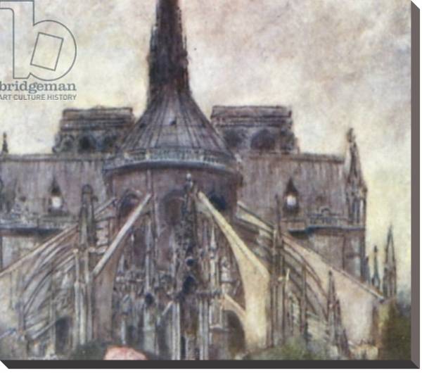 Постер Notre Dame с типом исполнения На холсте без рамы