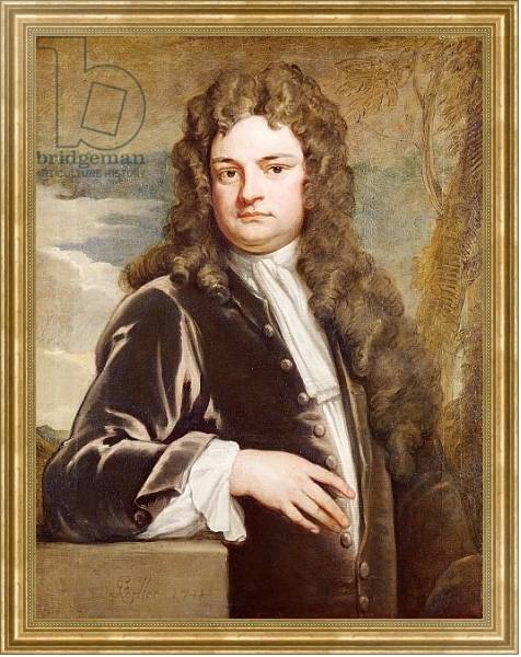 Постер Portrait of Sir Richard Steele 1711 с типом исполнения На холсте в раме в багетной раме NA033.1.051