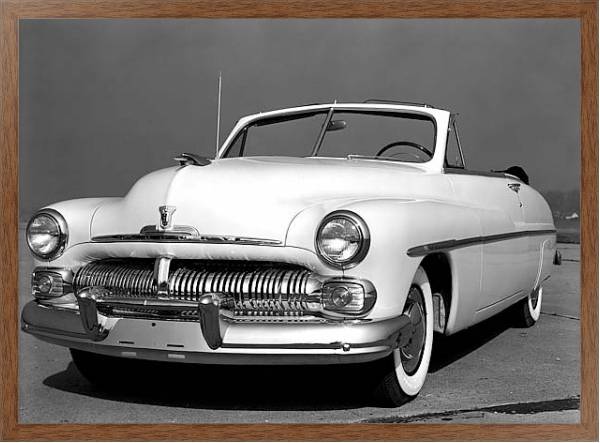 Постер Mercury Monterey Convertible '1951 с типом исполнения На холсте в раме в багетной раме 1727.4310