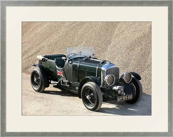 Постер Bentley 4 1 2 Litre Vanden Plas Open Tourer '1929–30 с типом исполнения Под стеклом в багетной раме 1727.2510