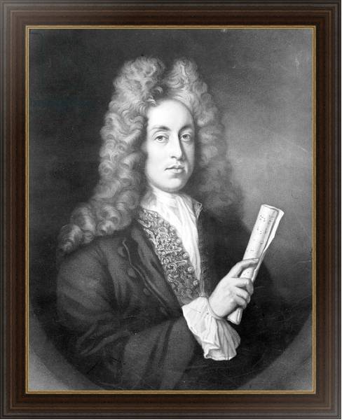Постер Henry Purcell с типом исполнения На холсте в раме в багетной раме 1.023.151