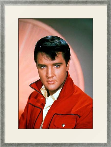 Постер Presley, Elvis 3 с типом исполнения Под стеклом в багетной раме 1727.2510