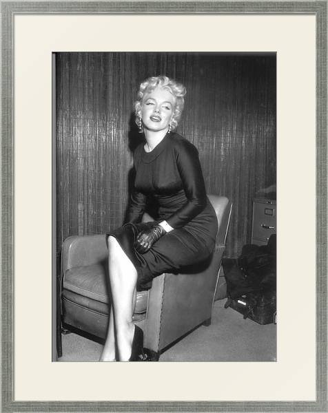 Постер Monroe, Marilyn 26 с типом исполнения Под стеклом в багетной раме 1727.2510