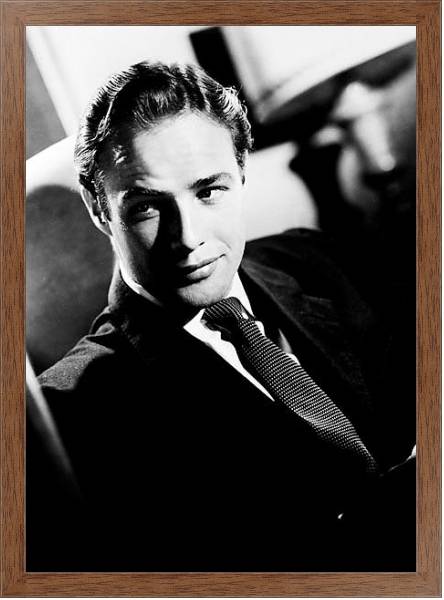 Постер Brando, Marlon 6 с типом исполнения На холсте в раме в багетной раме 1727.4310