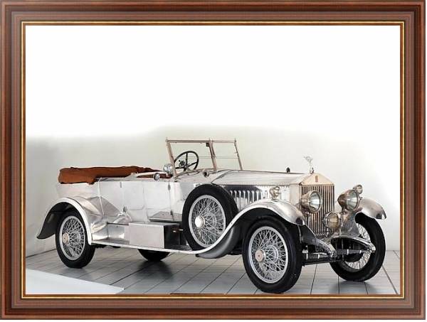 Постер Rolls-Royce Phantom 40 50 Open Tourer (I) '1926 с типом исполнения На холсте в раме в багетной раме 35-M719P-83