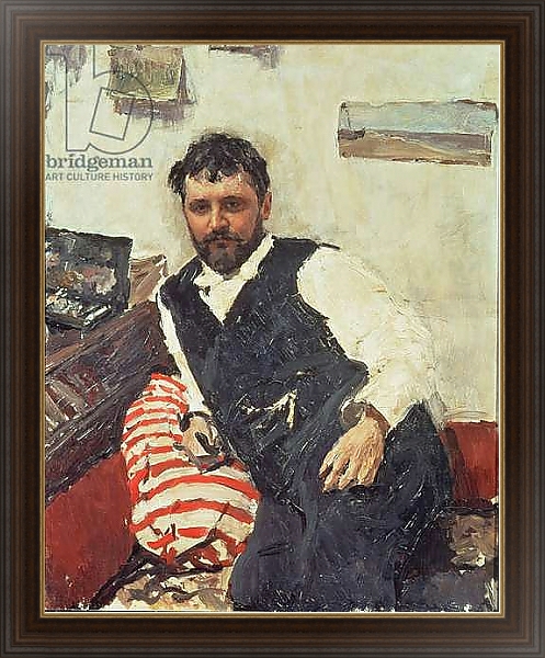 Постер Portrait of Konstantin Korovin, 1891 1 с типом исполнения На холсте в раме в багетной раме 1.023.151