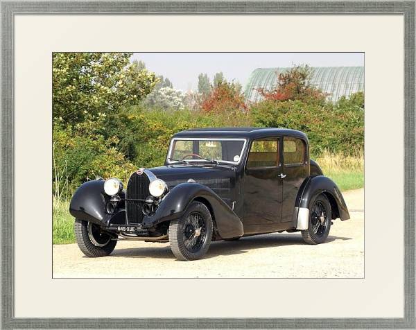 Постер Bugatti Type 57 by Galibier '1936 с типом исполнения Под стеклом в багетной раме 1727.2510
