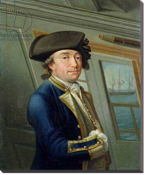 Постер Portrait of Captain William Locker 1769 с типом исполнения На холсте без рамы