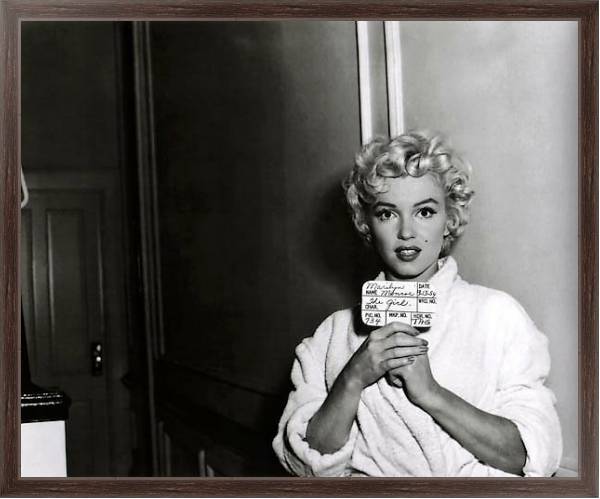 Постер Monroe, Marilyn (Seven Year Itch, The) с типом исполнения На холсте в раме в багетной раме 221-02