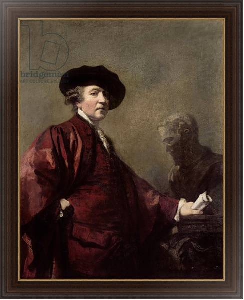 Постер Self portrait, c.1779-80 с типом исполнения На холсте в раме в багетной раме 1.023.151