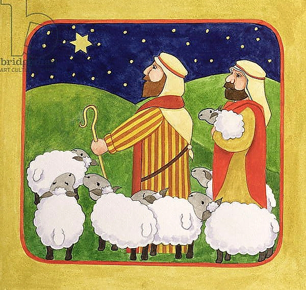Постер The Shepherds 2 с типом исполнения На холсте без рамы