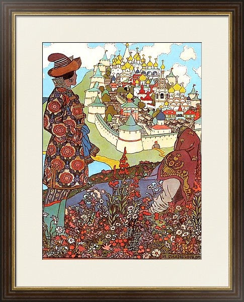 Постер Царь Салтан-2 с типом исполнения Под стеклом в багетной раме 1.023.036
