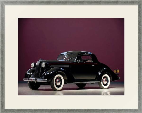 Постер Pontiac Master Six Deluxe Coupe '1936 с типом исполнения Под стеклом в багетной раме 1727.2510
