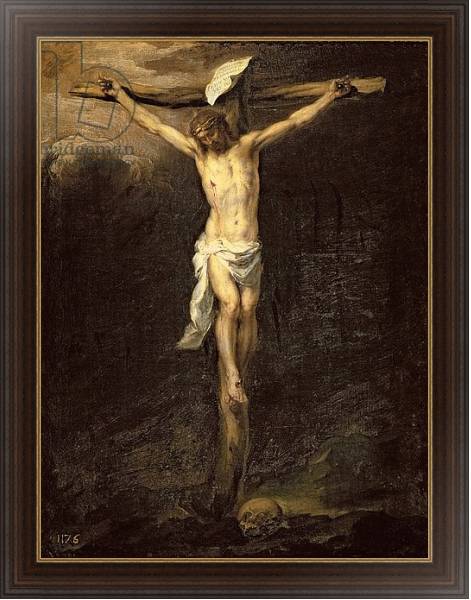 Постер Christ on the Cross, 1672 с типом исполнения На холсте в раме в багетной раме 1.023.151