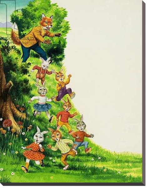 Постер Brer Rabbit 119 с типом исполнения На холсте без рамы