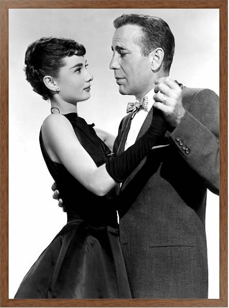 Постер Hepburn, Audrey (Sabrina) 7 с типом исполнения На холсте в раме в багетной раме 1727.4310